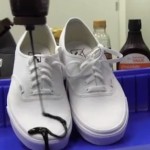 Zapato resistente a manchas
